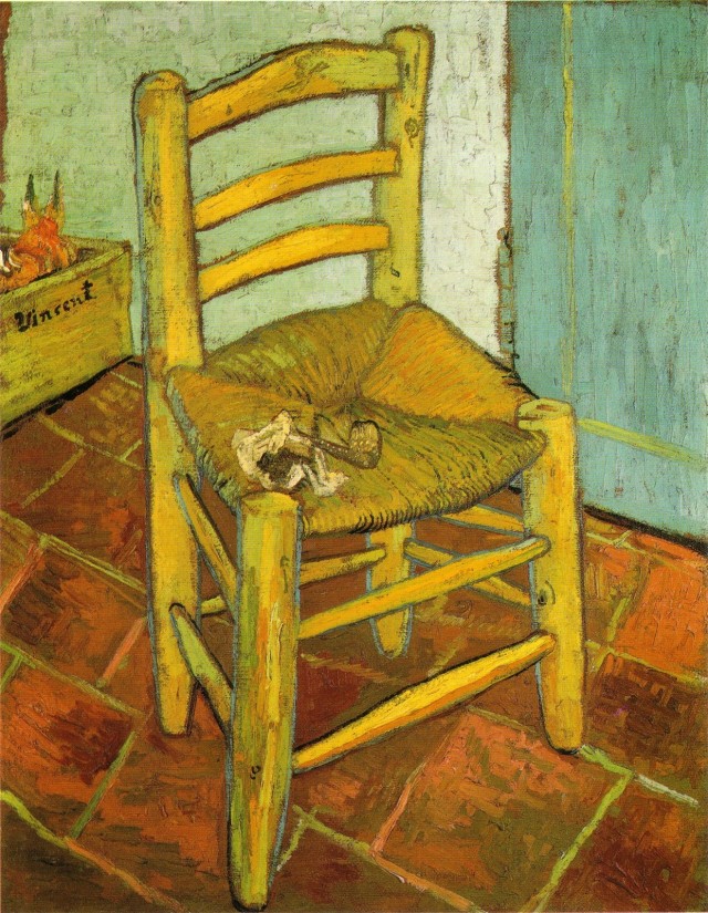 Vincent Van Gogh, La sedia - © The National Gallery, London. Bought, Courtauld Fund