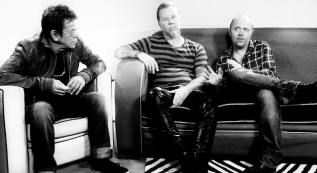 James Hetfield e Lars Ulrich al tempo della collaborazione con Lou Reed – 2011...
